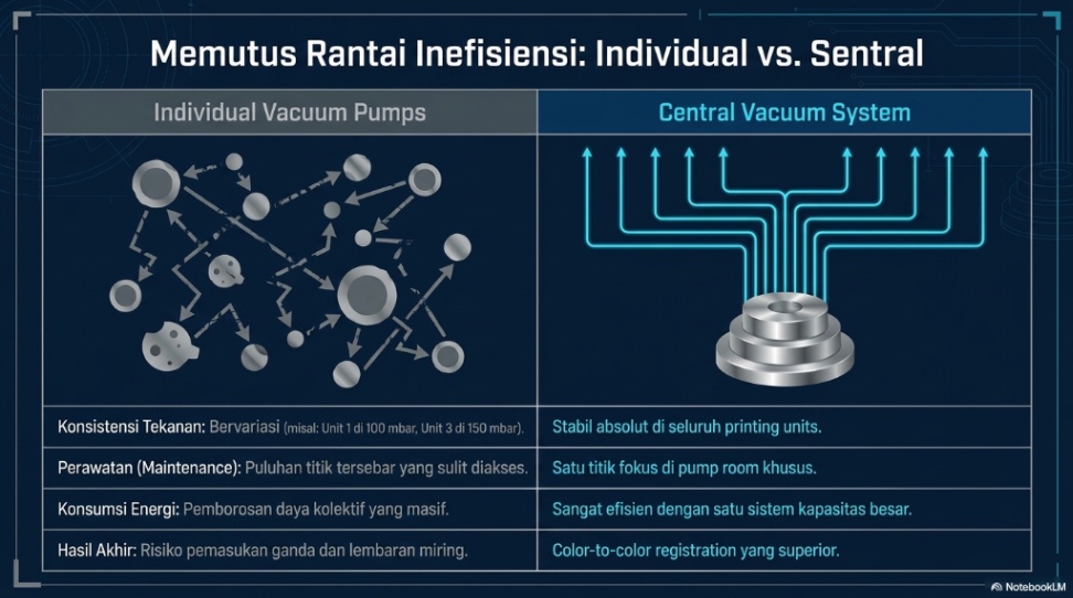 individu vs central vacuum