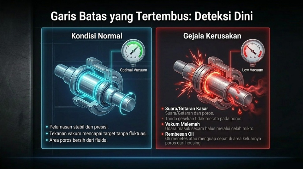 tanda mechanical seal bermasalah