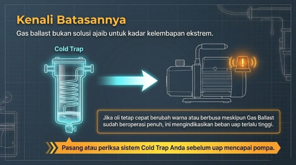 gas ballast - prosedur gas ballast