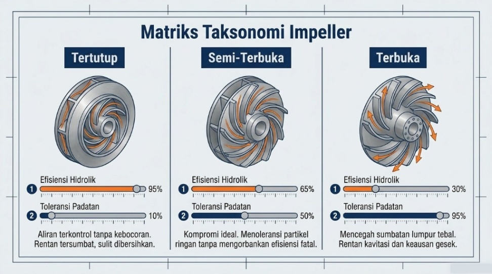 impeller - jenis jenis